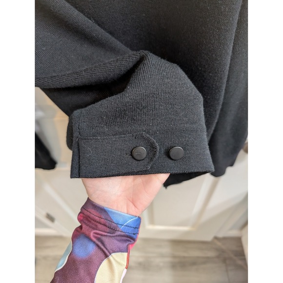 Reiss Collared Button Front Knit Wool Blend Sweater Womens - Size M - Picture 4 of 6